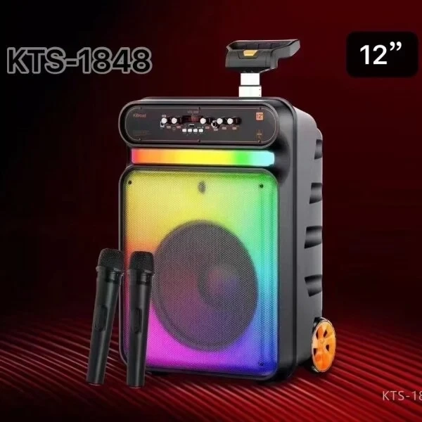 اسپیکر چمدانی بلوتوثی kts 1848